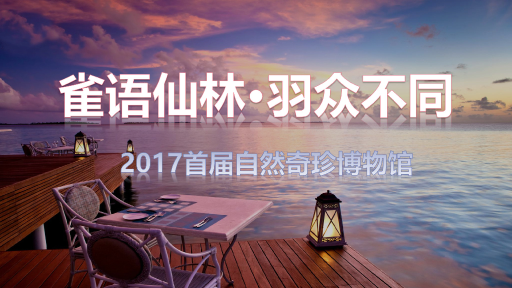 2017春季孔雀百鸟展策划案