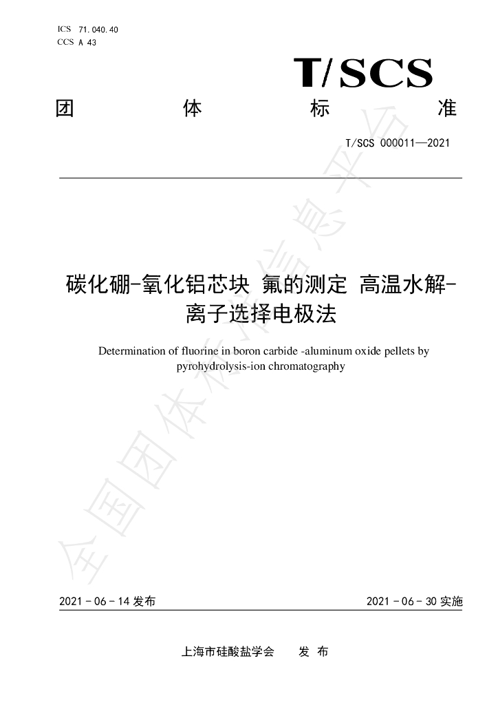 T/SCS 000011-2021 标准预览