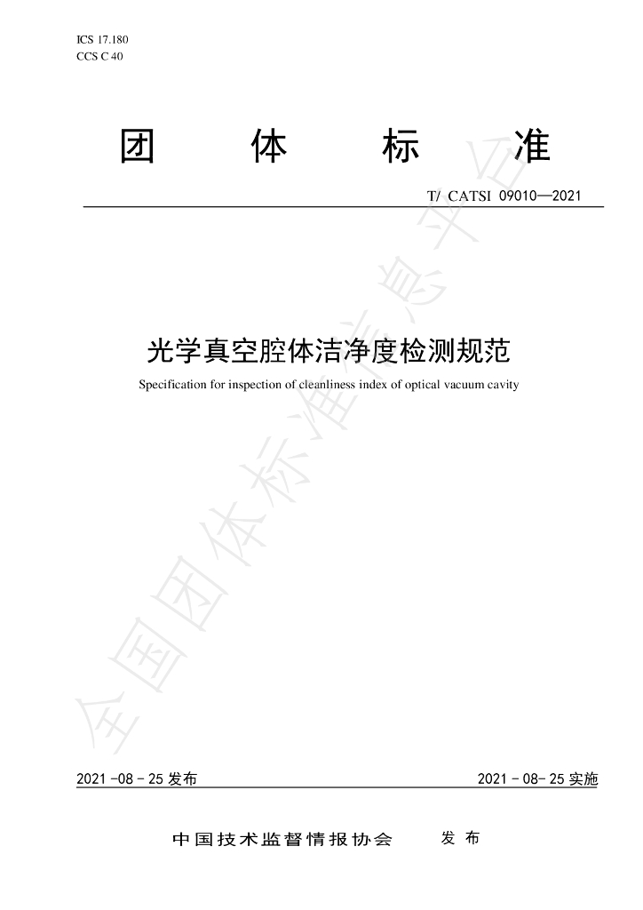T/CATSI 09010-2021 标准预览