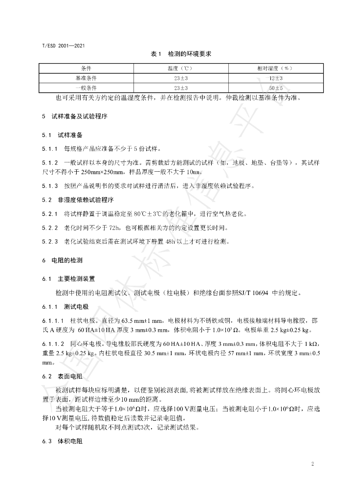 T/ESD 2001-2021 标准预览