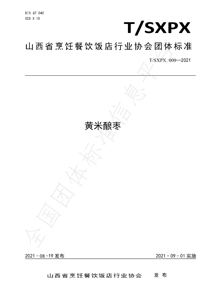T/SXPX 009-2021 标准预览