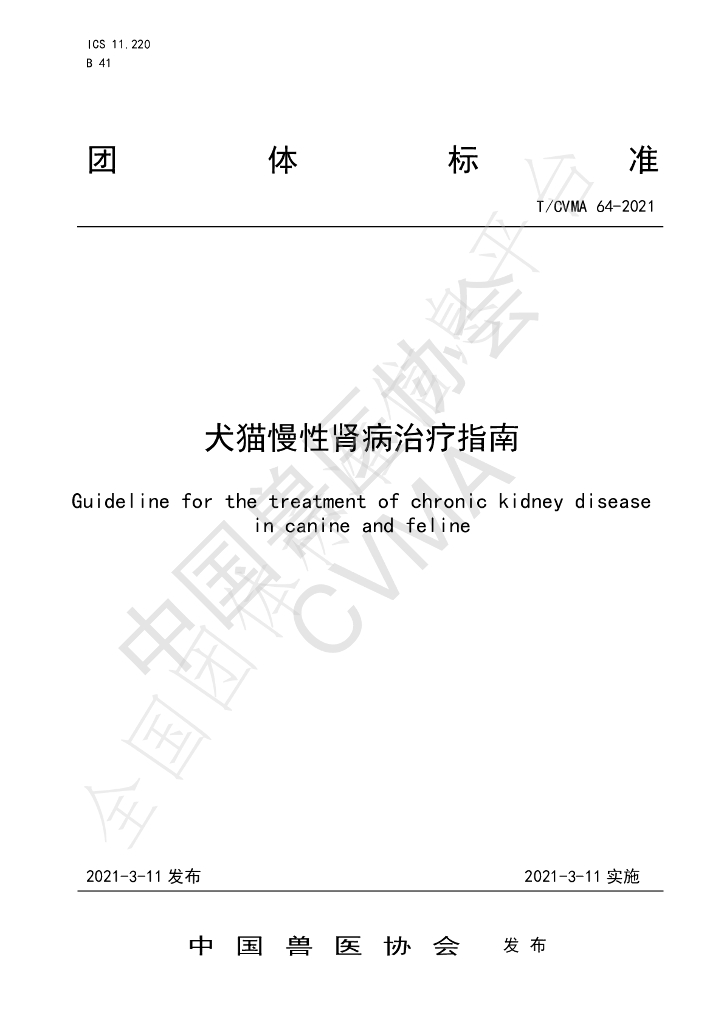T/CVMA 64-2021 标准预览