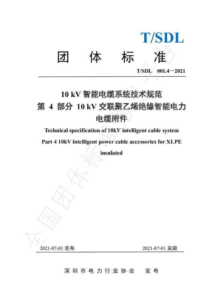 T/SDL 001.4-2021 标准预览