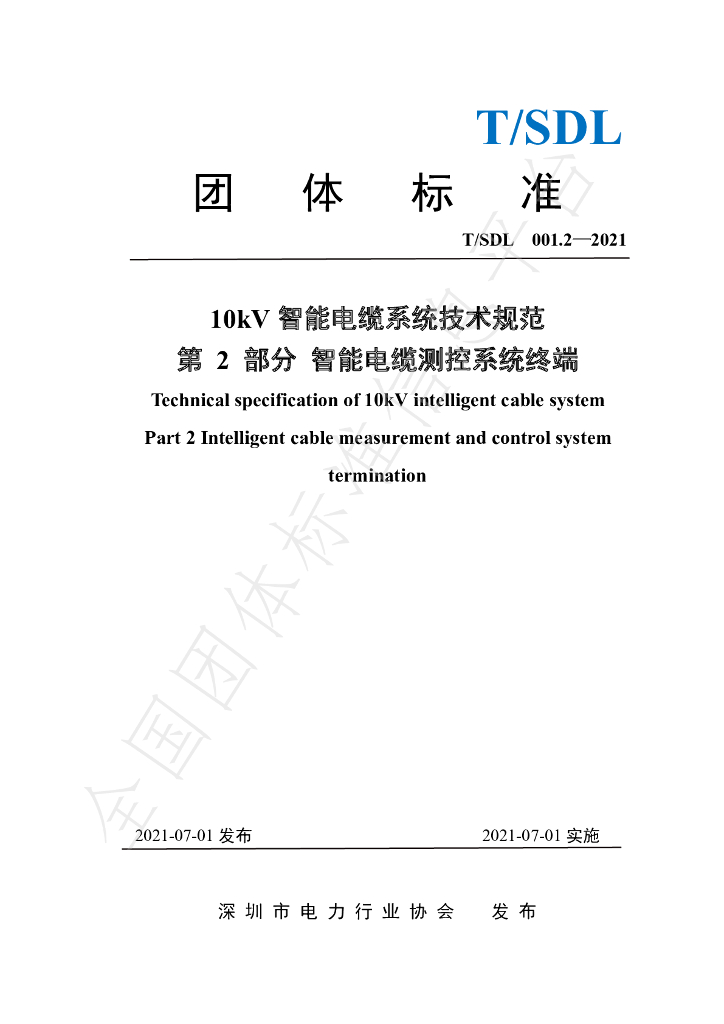 T/SDL 001.2-2021 标准预览