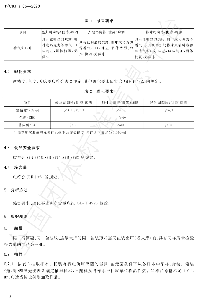 T/CBJ 3105-2020 标准预览