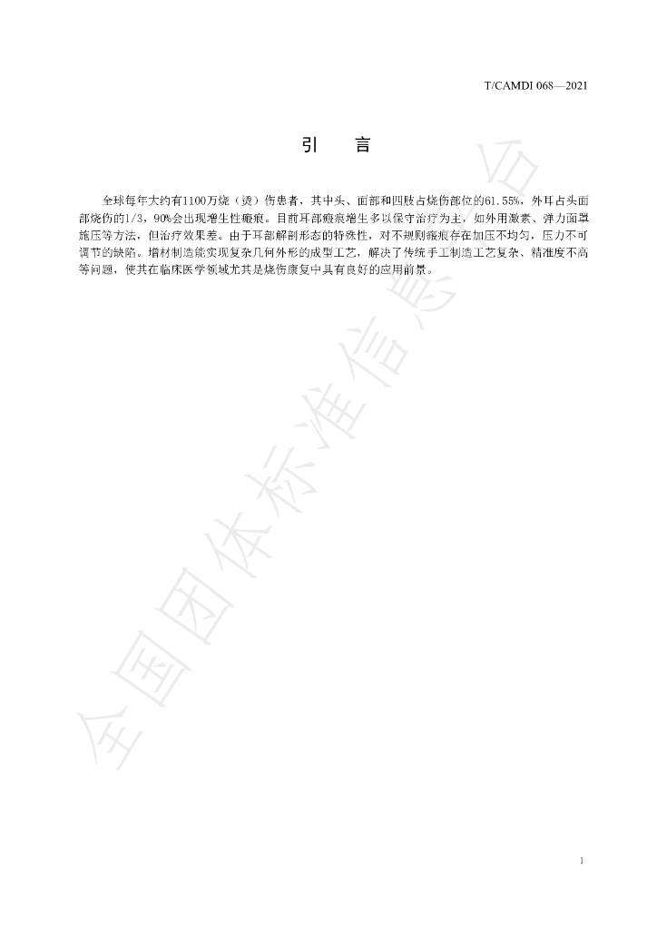 T/CAMDI 068-2021 标准预览