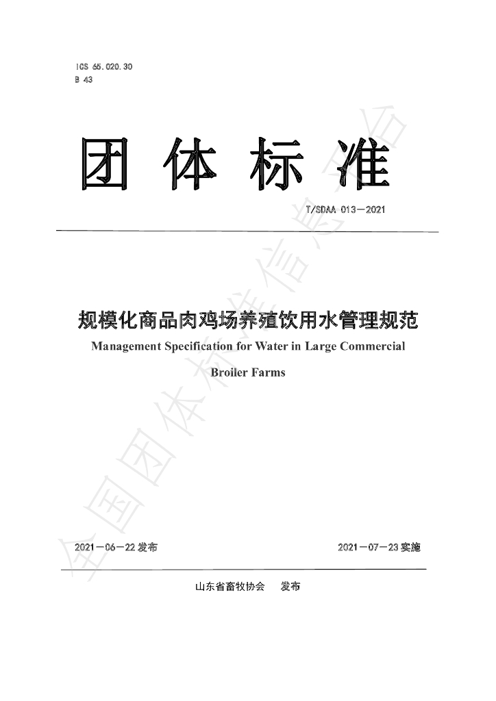 T/SDAA 013-2021 标准预览