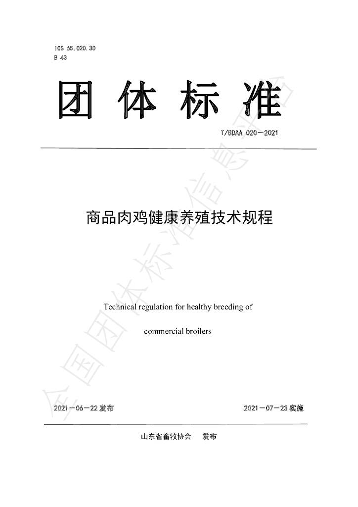 T/SDAA 020-2021 标准预览