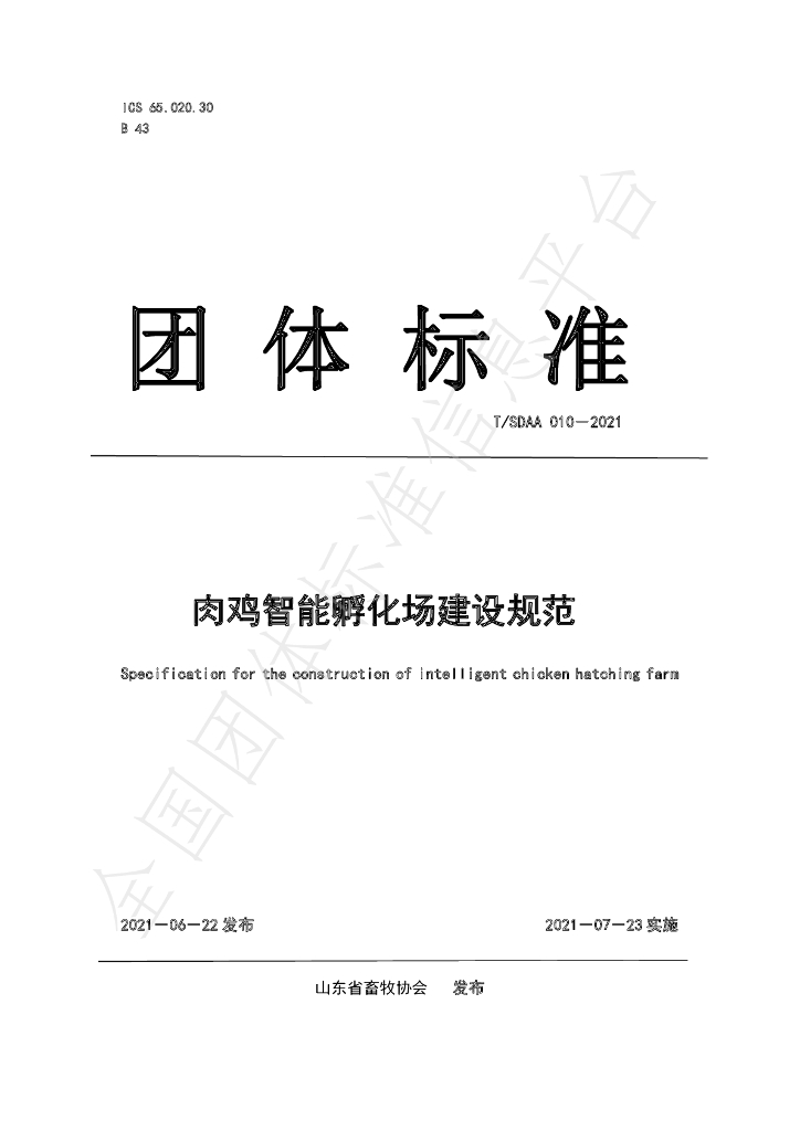 T/SDAA 010-2021 标准预览