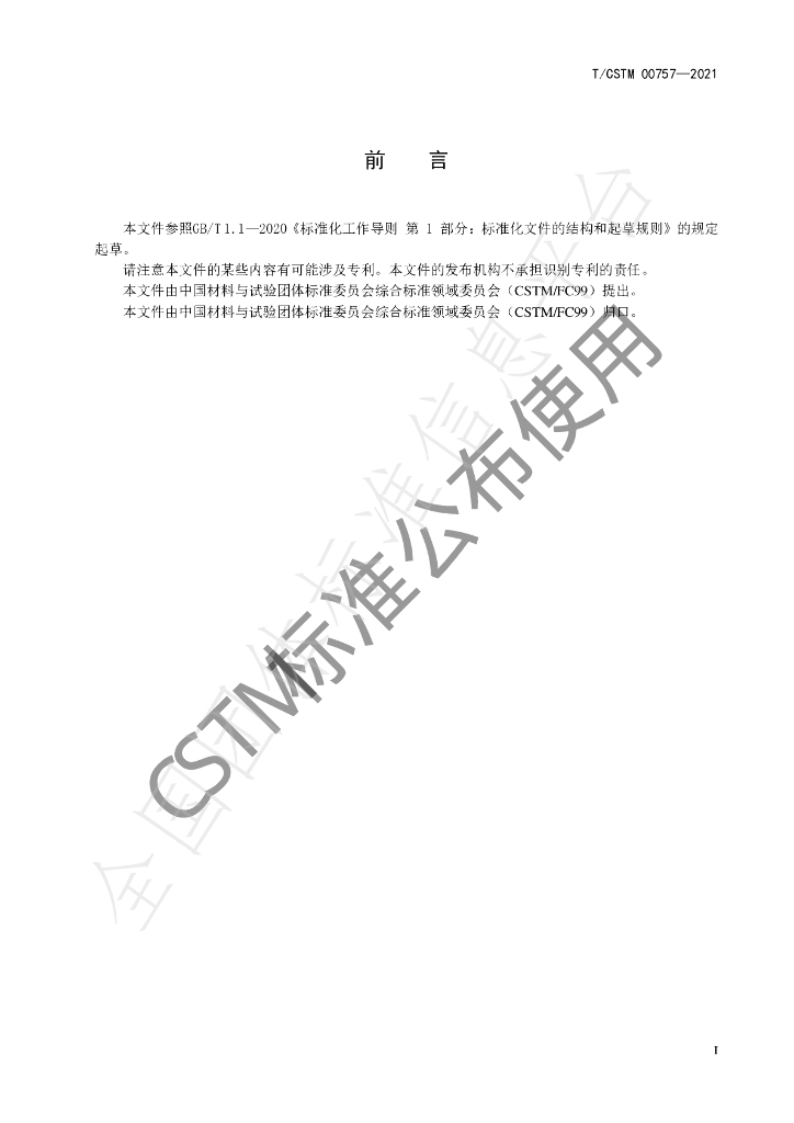 T/CSTM 00757-2021 标准预览