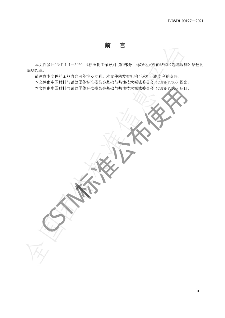 T/CSTM 00197-2021 标准预览