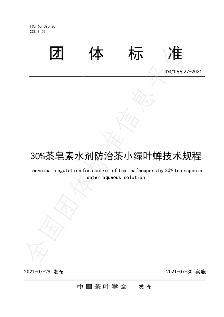T/CTSS 27-2021 标准预览