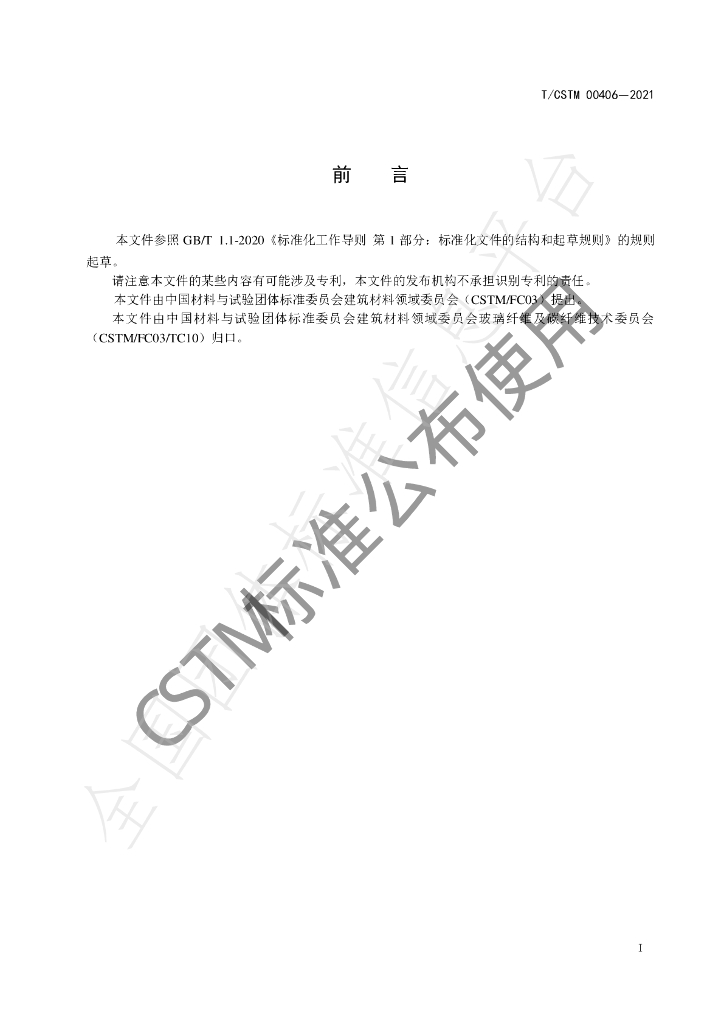 T/CSTM 00406-2021 标准预览