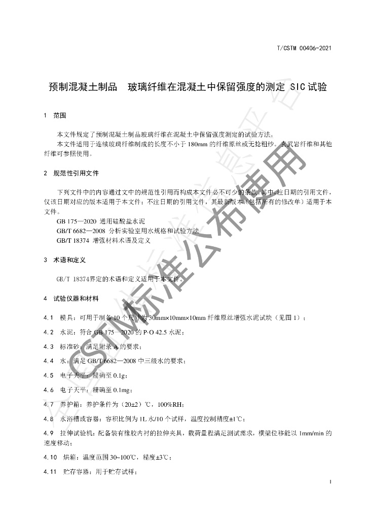 T/CSTM 00406-2021 标准预览