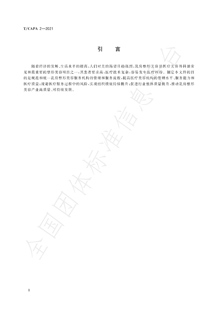 T/CAPA 2-2021 标准预览