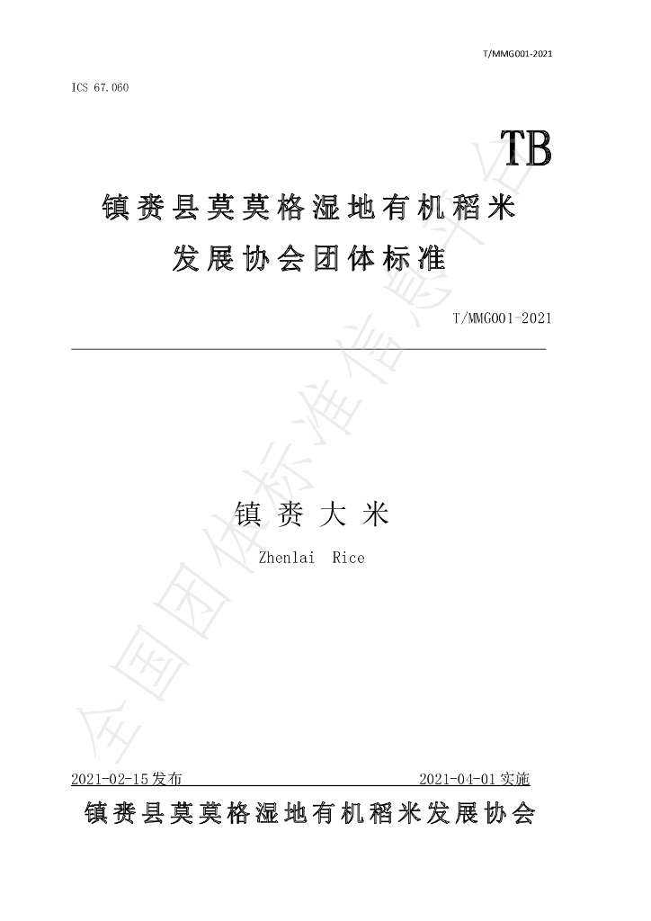 T/MMG 001-2021 标准预览