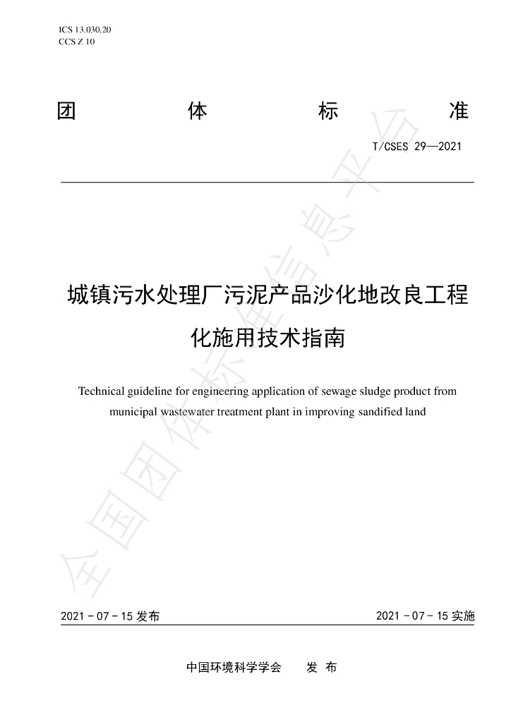 T/CSES 29-2021 标准预览