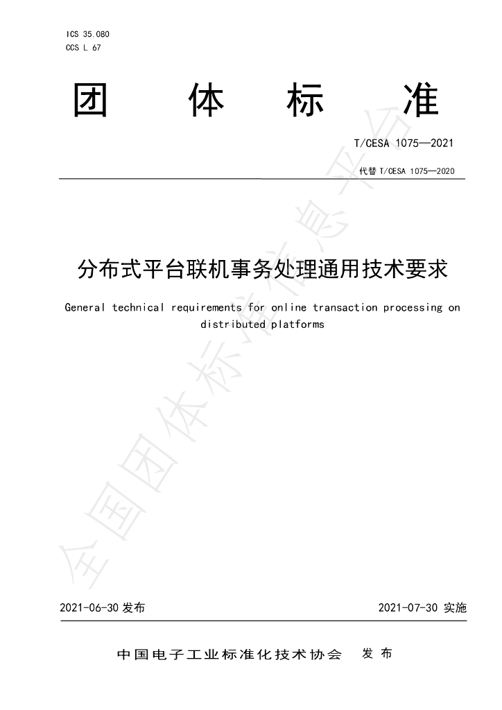 T/CESA 1075-2021 标准预览