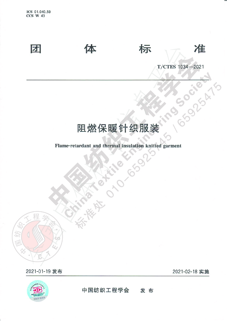 T/CTES 1034-2021 标准预览
