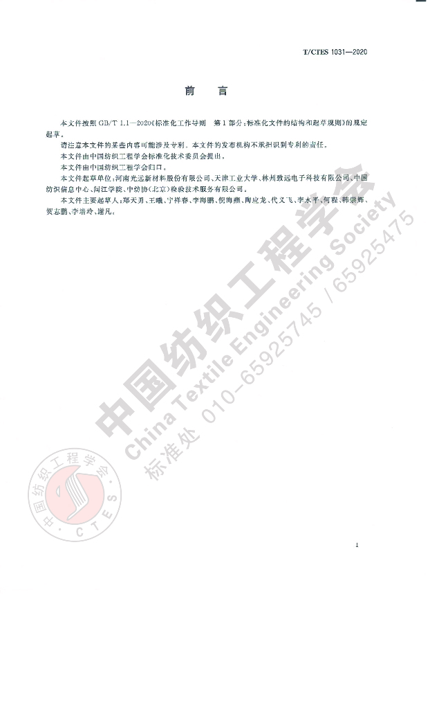 T/CTES 1031-2020 标准预览