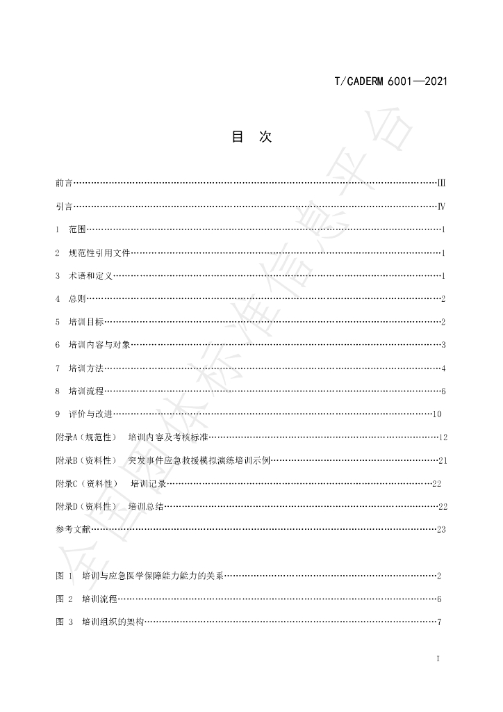 T/CADERM 6001-2021 标准预览