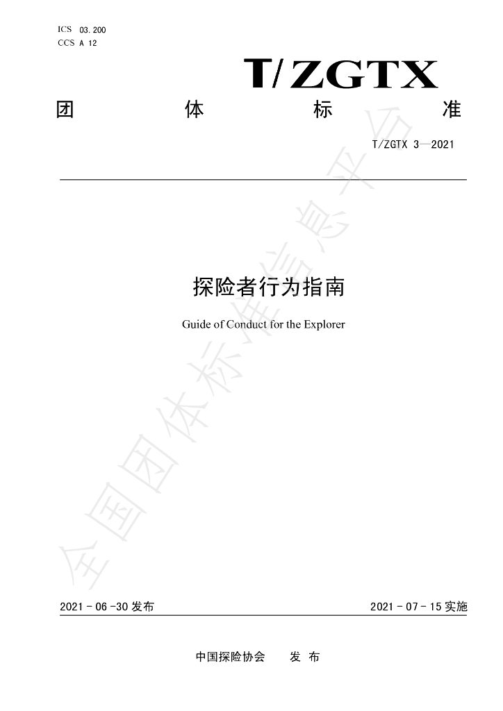 T/ZGTX 3-2021 标准预览