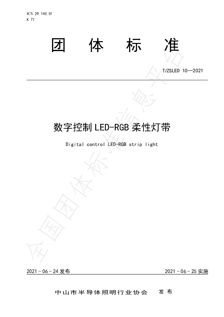 T/ZSLED 10-2021 标准预览