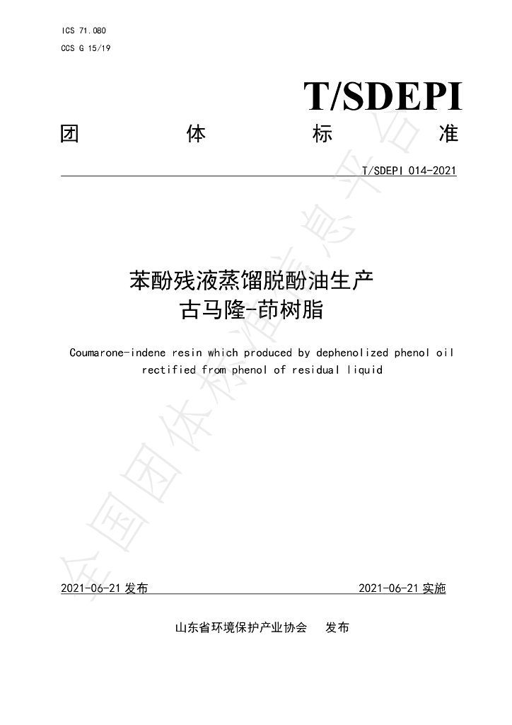 T/SDEPI 014-2021 标准预览