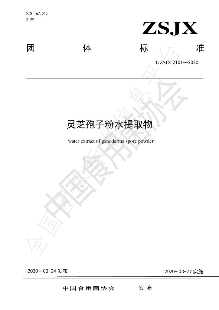 T/ZSJX 2101-2020 标准预览