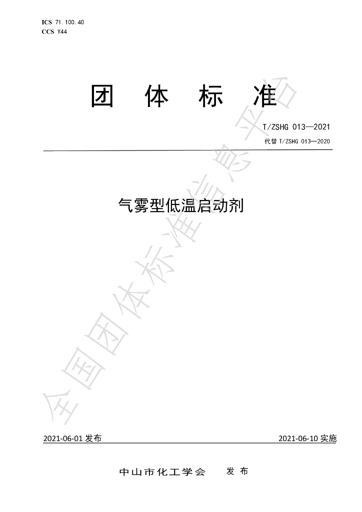 T/ZSHG 013-2021 标准预览