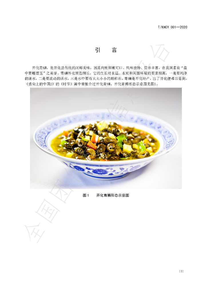 T/KHCY 001-2020 标准预览