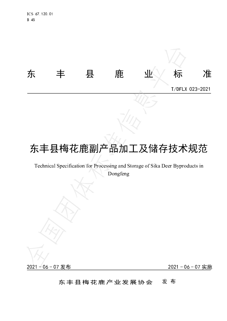 T/DFLX 023-2021 标准预览