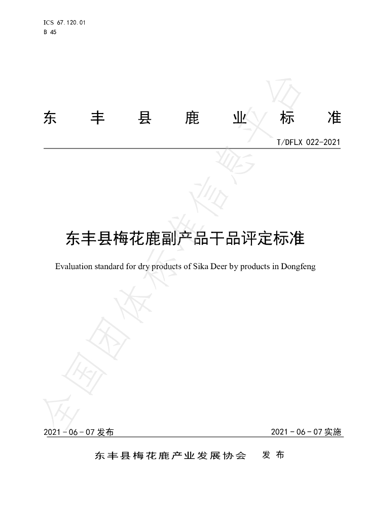 T/DFLX 022-2021 标准预览