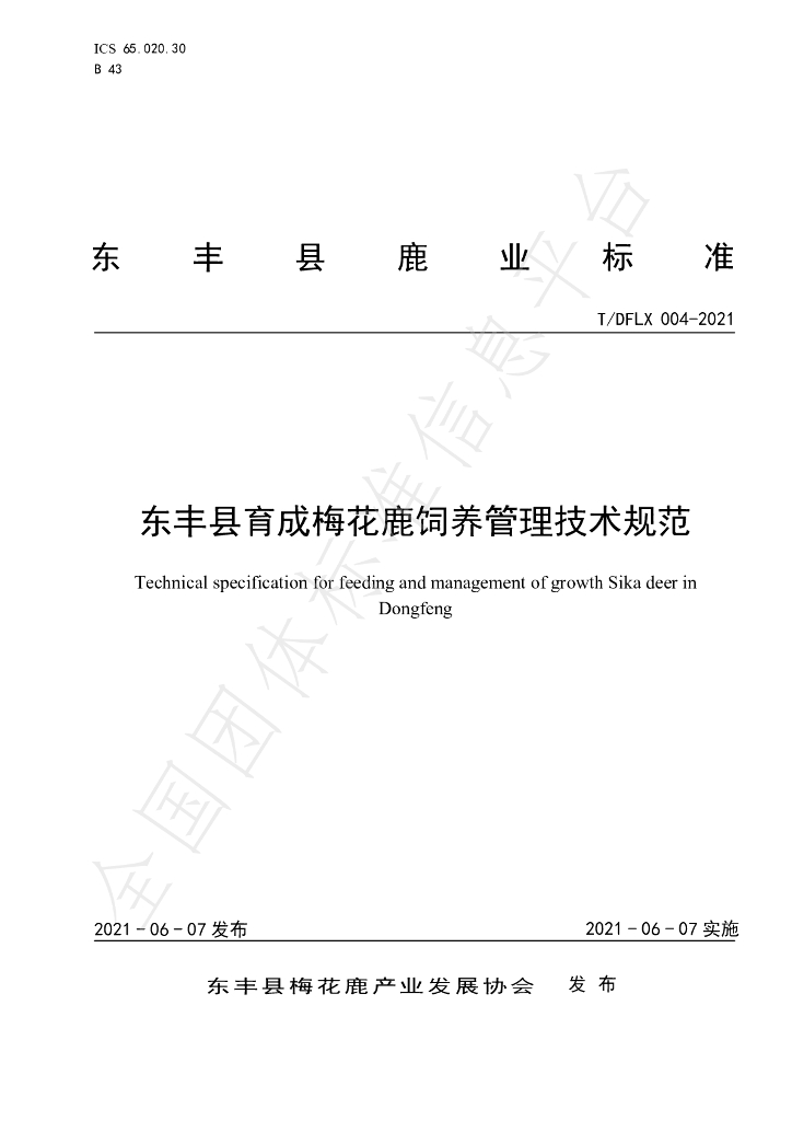 T/DFLX 004-2021 标准预览