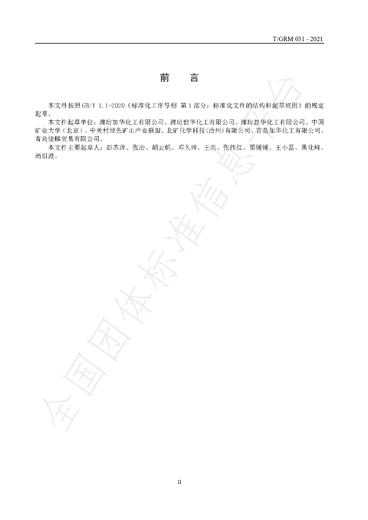 T/GRM 031-2021 标准预览