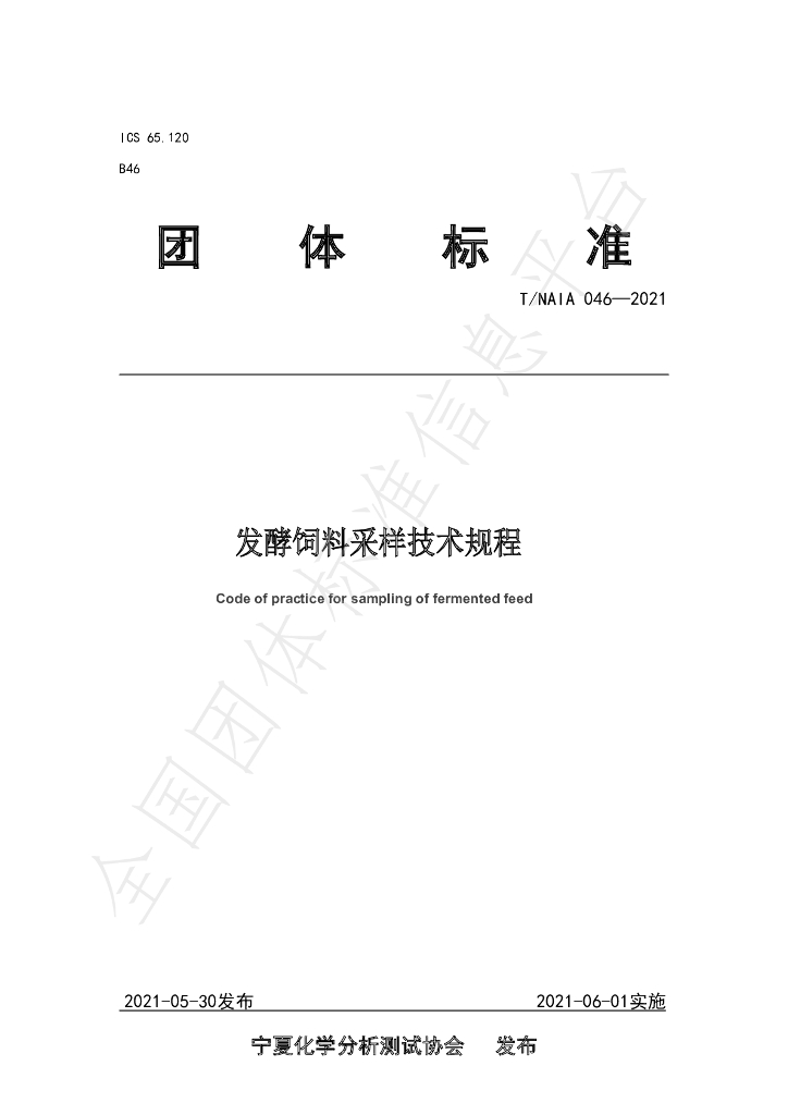 T/NAIA 046-2021 标准预览