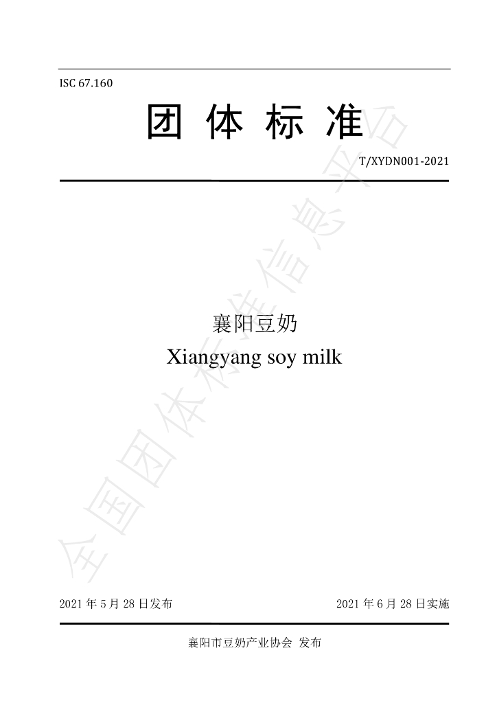 T/XYDN 001-2021 标准预览