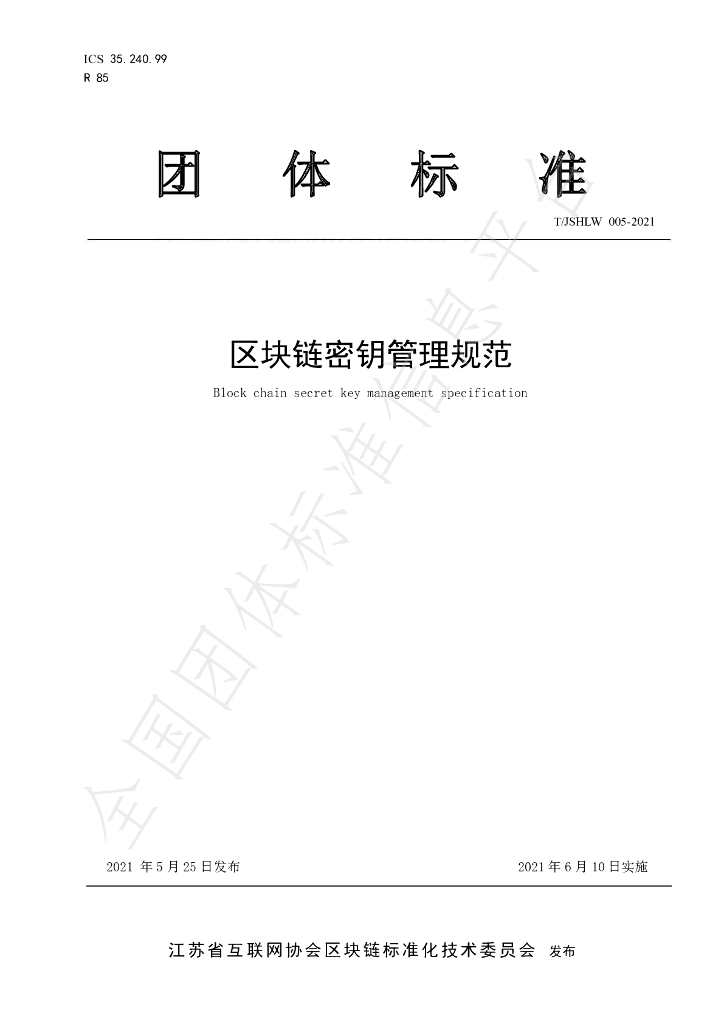 T/JSHLW 005-2021 标准预览