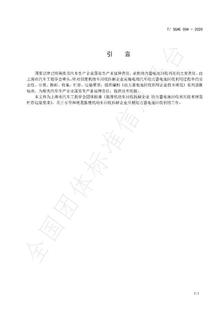 T/SSAE 004-2020 标准预览