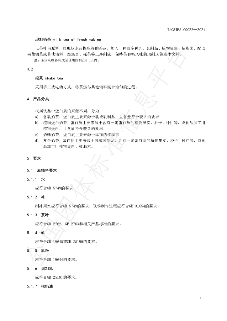 T/CSTEA 00022-2021 标准预览