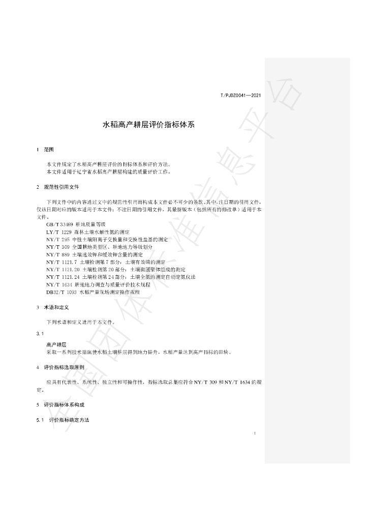 T/PJDZ 0041-2021 标准预览