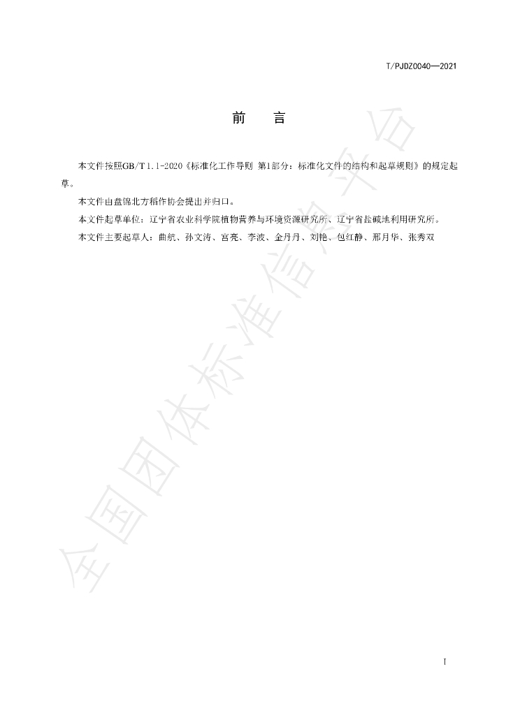 T/PJDZ 0040-2021 标准预览