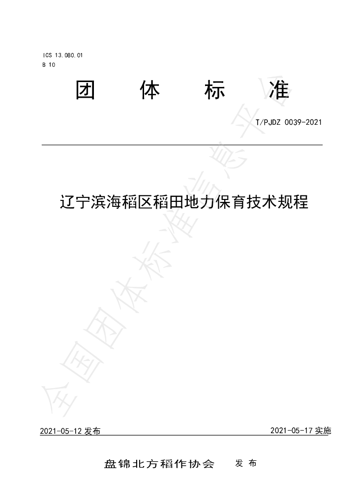 T/PJDZ 0039-2021 标准预览