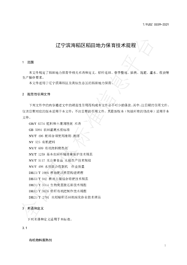 T/PJDZ 0039-2021 标准预览