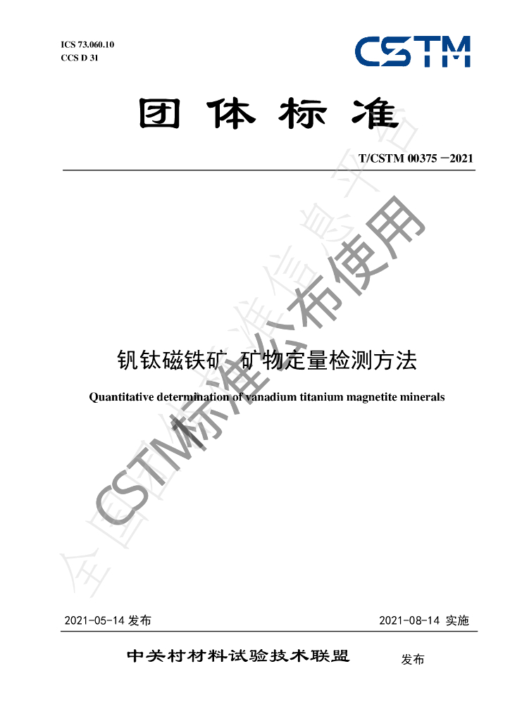 T/CSTM 00375-2021 标准预览