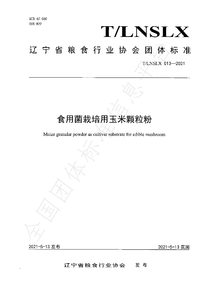 T/LNSLX 013-2021 标准预览