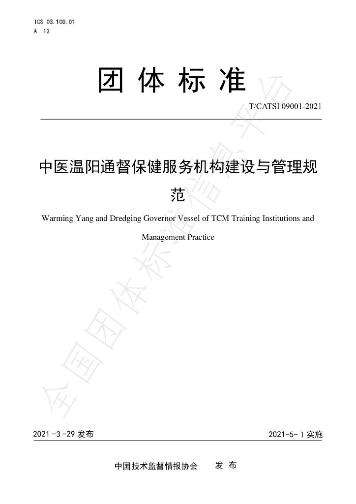 T/CATSI 09001-2021 标准预览