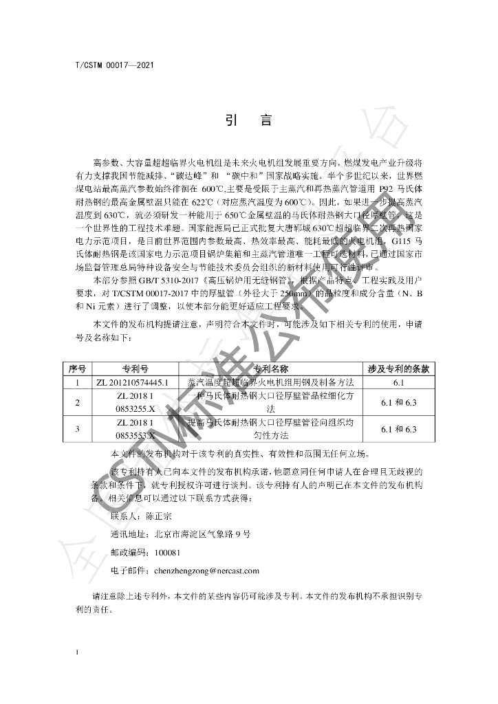 T/CSTM 00017-2021 标准预览