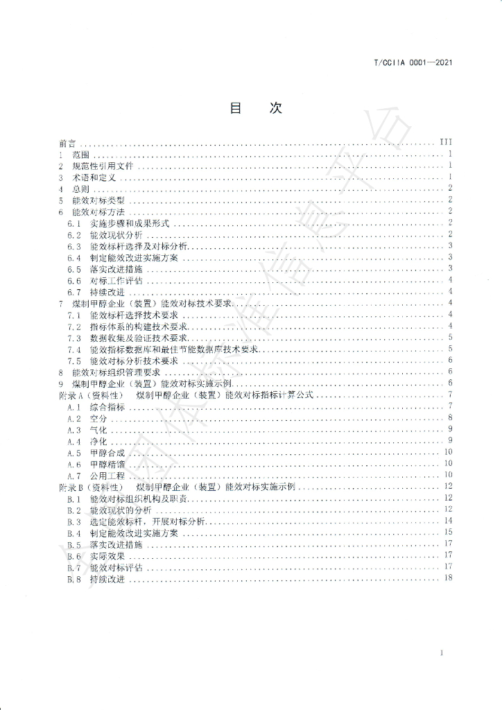 T/CCIIA 0001-2021 标准预览