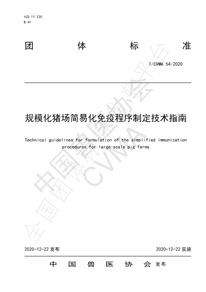 T/CVMA 54-2020 标准预览